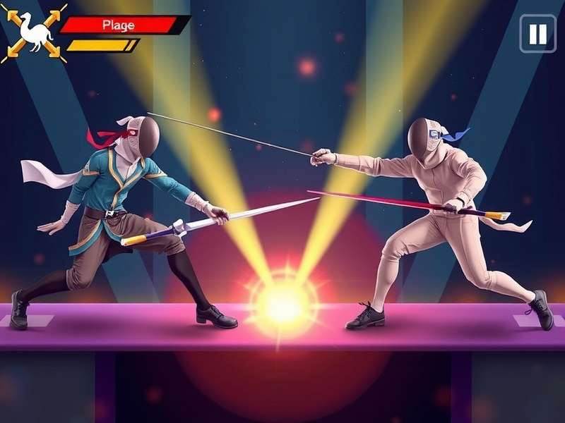 Fencing Gladiators Of AP gameplay screenshot